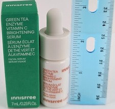 Innisfree Green Tea Enzyme Vitamin C Brightening Serum 7ml/0.23floz. Travel Size