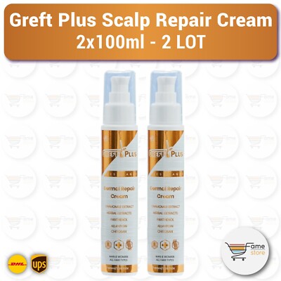Greft Plus Dermal Repair Cream 2×100 ml - 2LOT