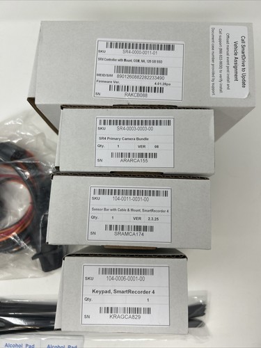 Omnitracs SmartDrive SmartRecorder4 Kit SR4 Controller Sensor Camera Keypad 128G - Picture 3 of 19