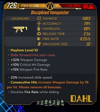 Borderlands 3 🔥Buy 1, Get 1 Free🔥 Any Level 72 SMGs - Any Anointment DLC4 - Picture 128 of 225