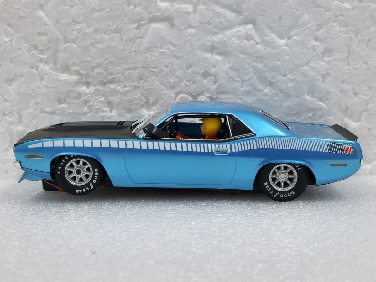 SCX U10441 Trans Am Fire Blue Metallic Cuda 1970 Ltd Ed Serial # 1