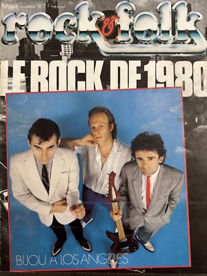 Rock & Folk Nr.154, Schmuck, The Rock von 1980, Brian Ferry, Genesis, Beach Boys