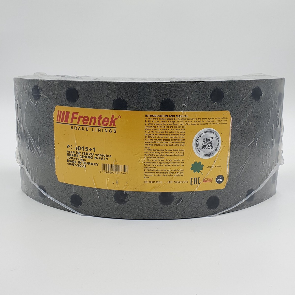 ペレグリン Brake Lining Shoe Kit for ISUZU ELF NPR NQR 12 mm 5878316920