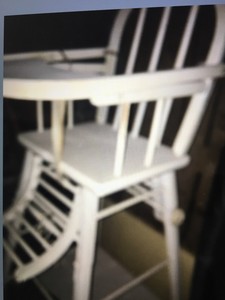 Chaise Bebe Bois Blanc Ebay