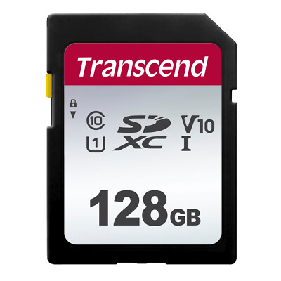 128GB SDXC Speicherkarte Transcend - TS128GSDC300S - EAN 0760557841029