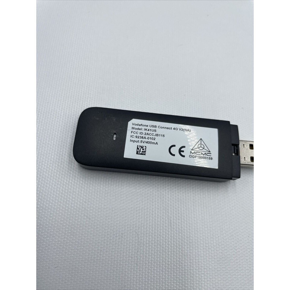 Vodafone USB Connect 4G V2 IK41US USB Dongle Modem == eBay