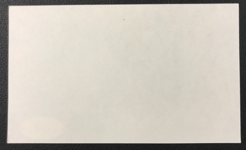 Lou Groza Signed Index Card JSA Cert w/COA 3x5 NFL Cleveland Browns #76 HOF '74! - Picture 3 of 4