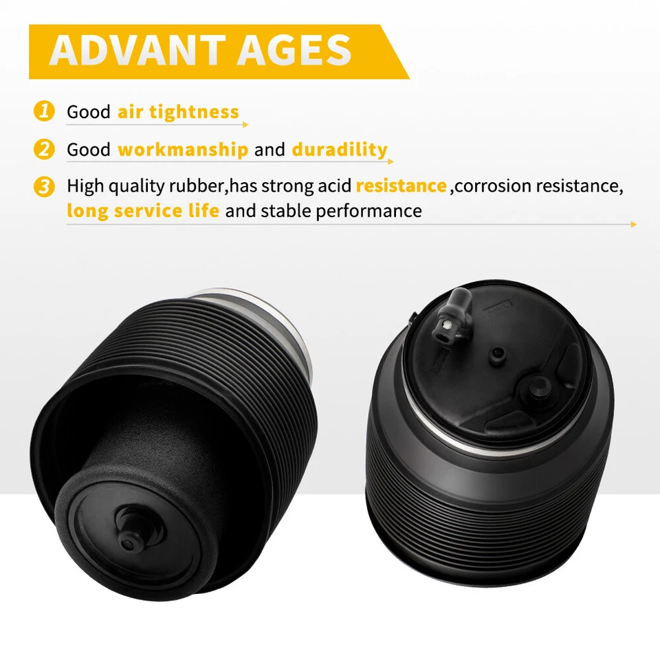 Air Suspension Bag Rear L+R For Lexus GX470 for Toyota Land Cruiser Prado J120 - Imagem 4 de 4