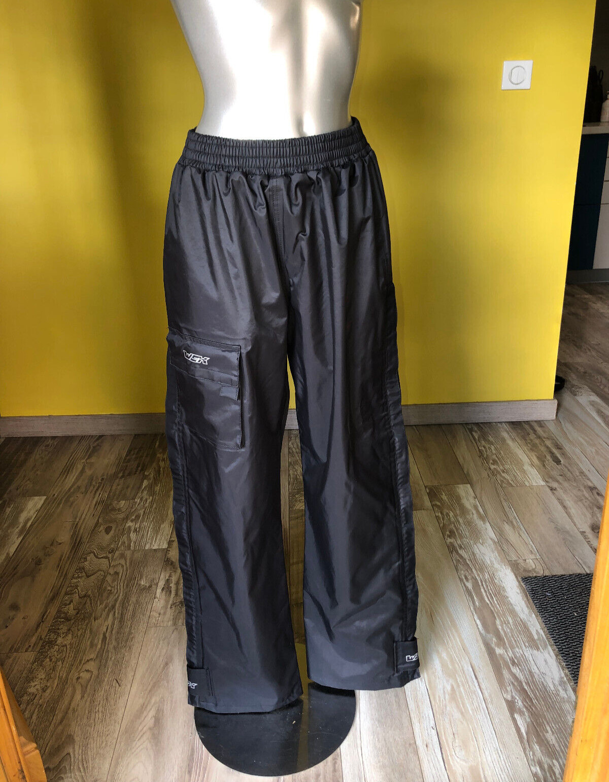 Pantalon de moto étanche WEX taille S avec membrane anti-pluie
