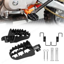 2x estriberas pedal reposapiés ancho grasa reposapiés para Kawasaki KX250 KLX110 KX80 KDX200