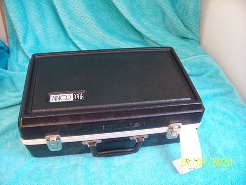1980's CONN Cornet 16A Good used condition few dings very Playable W/MP - Picture 9 of 9