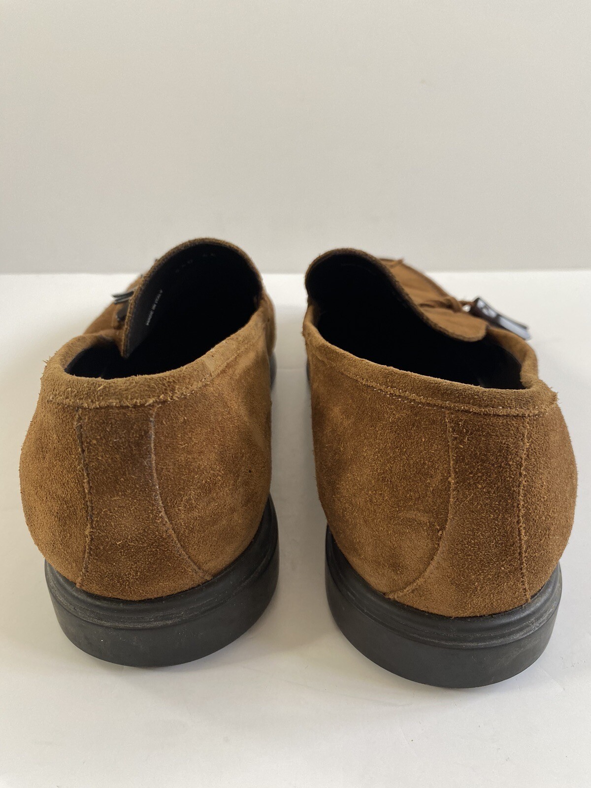 Russell & Bromley Tassel Tan Suede Loafers Men’s Size UK 12 KL1642 eBay