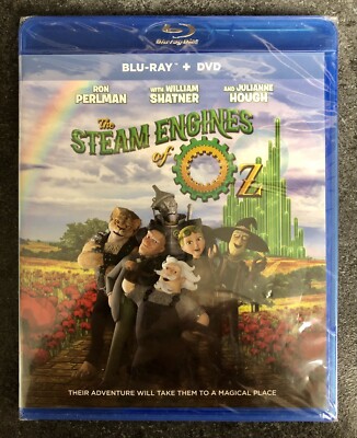 The Steam Engines of Oz Blu-ray + DVD Brand New, Factory Sealed