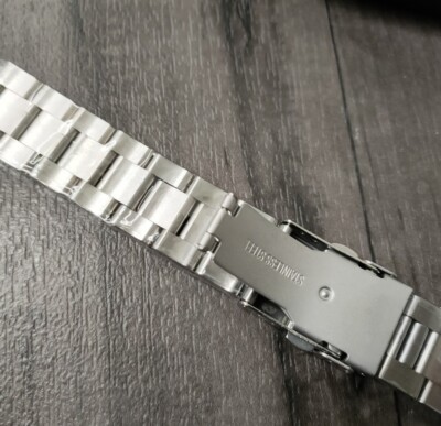 20mm Oyster Stainless Steel Bracelet Watch Strap For Seiko Alpinist SARB017