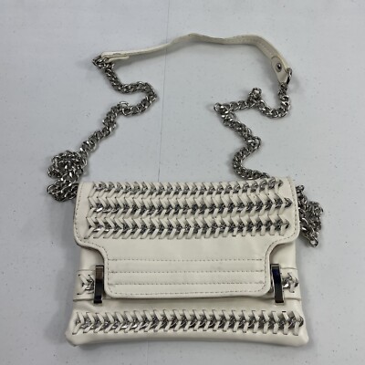 A touch of Style Leather Studded Clutch Crossbody Purse