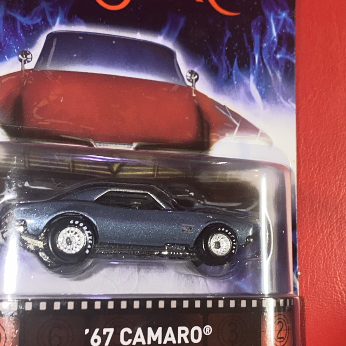 🔥67 CAMARO blue- Christine - 2015 Hot Wheels Retro Entertainment