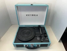 Victrola Vintage 3Speed Bluetooth Portable Suitcase Record Player VSC-550BT-TRO 