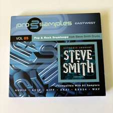 Pro Samples Volume 5 Pop  Rock Drumloops From Steve Smith Drums Sample CD 2001