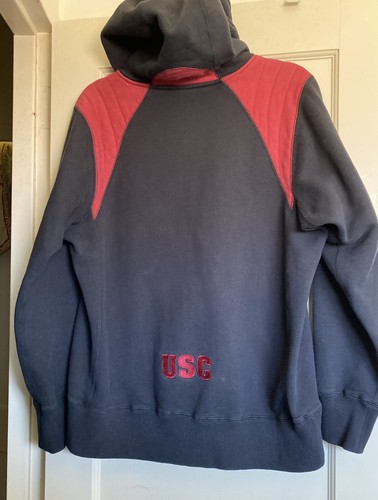 Sudadera con capucha Nike Team USC Trojans negra talla pequeña - Imagen 10 de 11