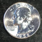1956 Silver Washington Quarter Original Uncirculated - High Quality Scans #P592