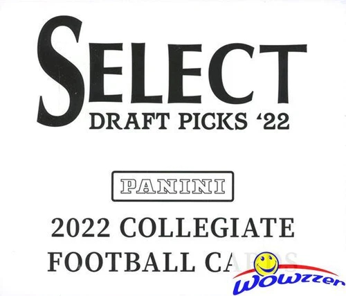 2022 Panini SELECT Draft Football EXCLUSIVE JUMBO FAT CELLO Box-180 Cards! 