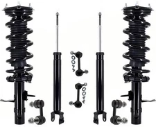 Front Struts Rear Shocks & Links For 2006 07 2010 Infiniti M35X All Wheel Drive