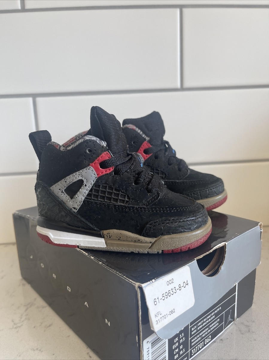 jordan spizike black varsity red stealth