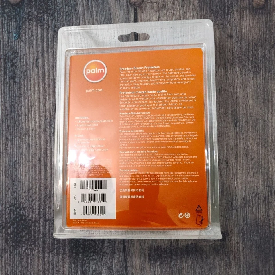 Protector de pantalla PalmOne Tungsten Zire Treo Multipack 3177WW nuevo sellado Foto 3 de 4