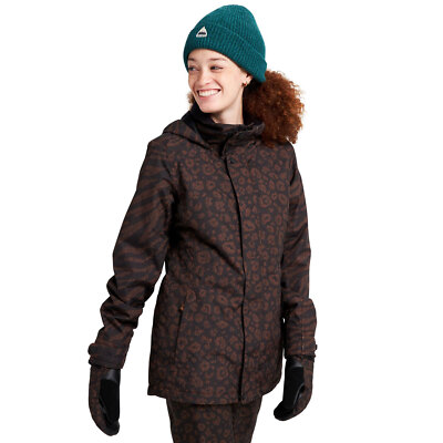 Burton Jet Set Jacket Damen Snowboardjacke Skijacke Schnee-Jacke Braun NEU