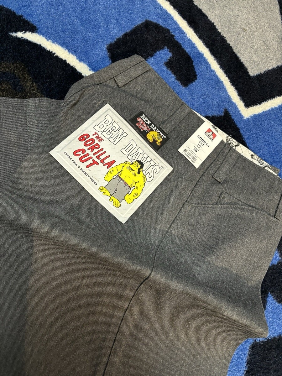 廃盤　BEN DAVIS GORILLA CUT DENIM 30✖️30 Vintage Ben Davis Gorilla Cut Baggy Wide Deadstock 30x30