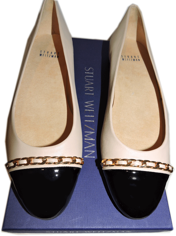 425 Chain Stuart Weitzman Quilted Cap Toe Chain 425 Ballet Flats - Legacy 7- 37 Beige 9235d4 425 Chain Stuart Weitzman Quilted Cap Toe Chain 425 Ballet Flats - Legacy 7- 37 Beige 9235d4