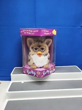 1999 70 - 800 Spotted Sealed Tiger Furby - Factory Sealed Box Electronic