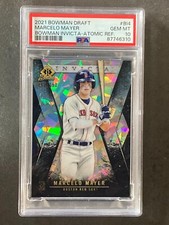 2021 Bowman Draft Marcelo Mayer Invicta Atomic Refractor #/150 PSA 10