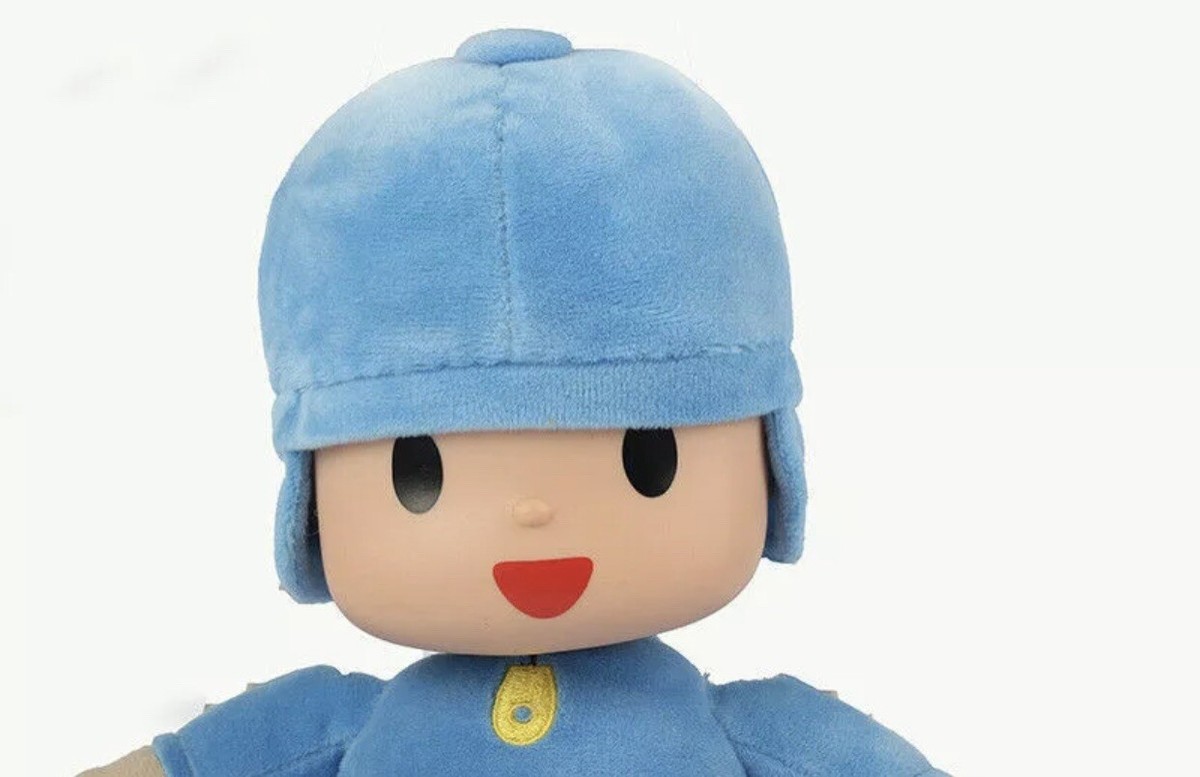 Peluche Pocoyo – Lot De 6 Personnages – Pocoyo, Elly, Nina, Pato, Loula & Oiseau – 23 à 28 Cm