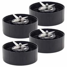4 Pack Extractor Blade Replacement Parts for NutriBullet RX N17-1001 1700-Watt