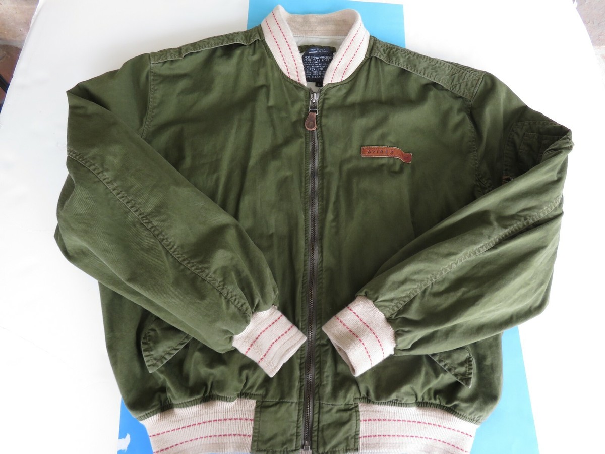 Avirex LTD. Bomber Flying Mens Jacket Size L Vintage1990 Avirex LTD. Bomber Flying Mens Jacket Size L Vintage1990