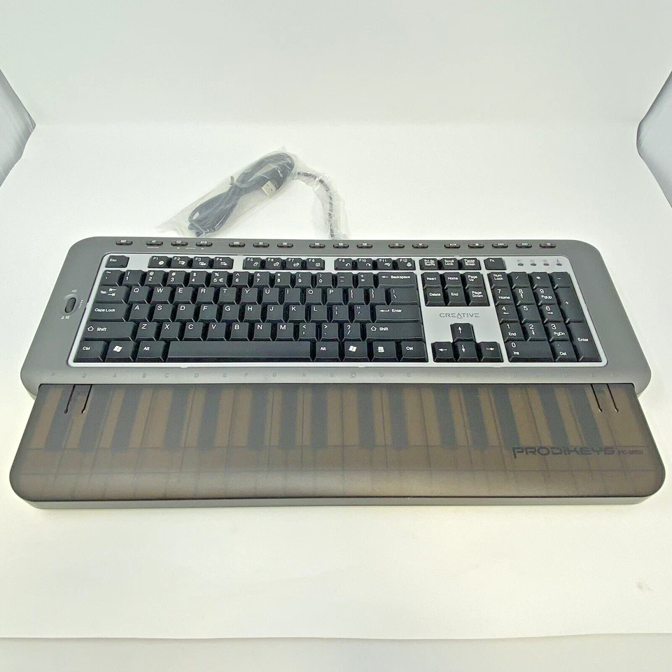 Creative Prodikeys CF0040 PC Midi Multimedia Integrated Music Keyboard USB - Image 2 of 4