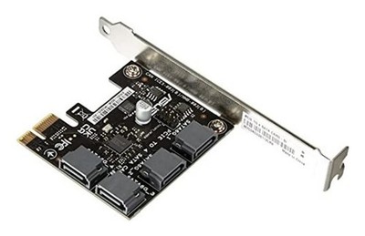 Asus 90MC0AZ0-M0ECY0 Pcie To 4 Sata Card-Si  Interface Cards/Adapter Interna ~E~