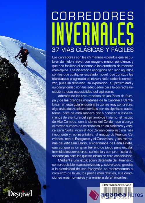 CORREDORES INVERNALES PICOS DE EUROPA CORDILLERA CANTABRICA
