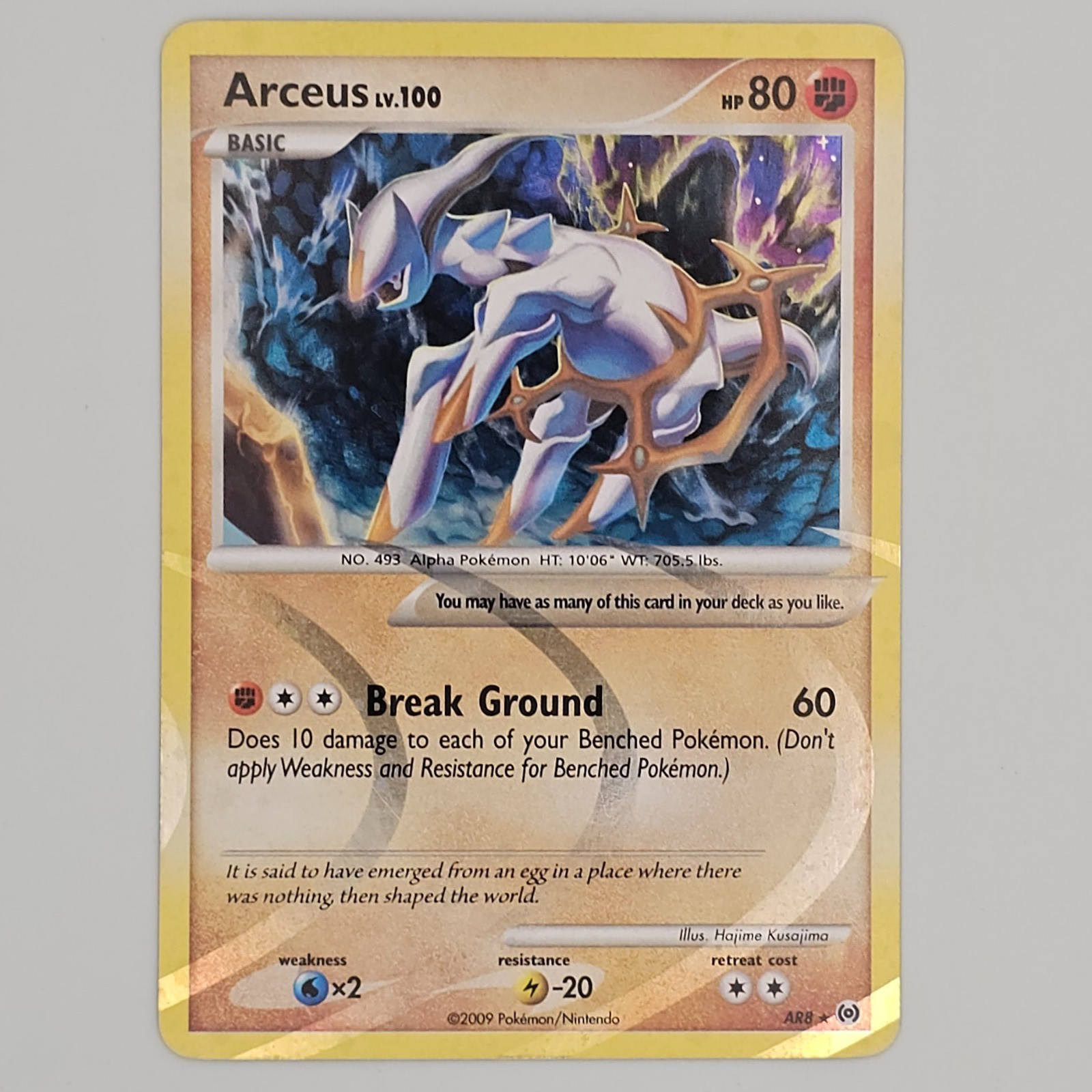 Arceus, AR8, Arceus, Holo Rare, Holo-Foil, Pokemon TCG