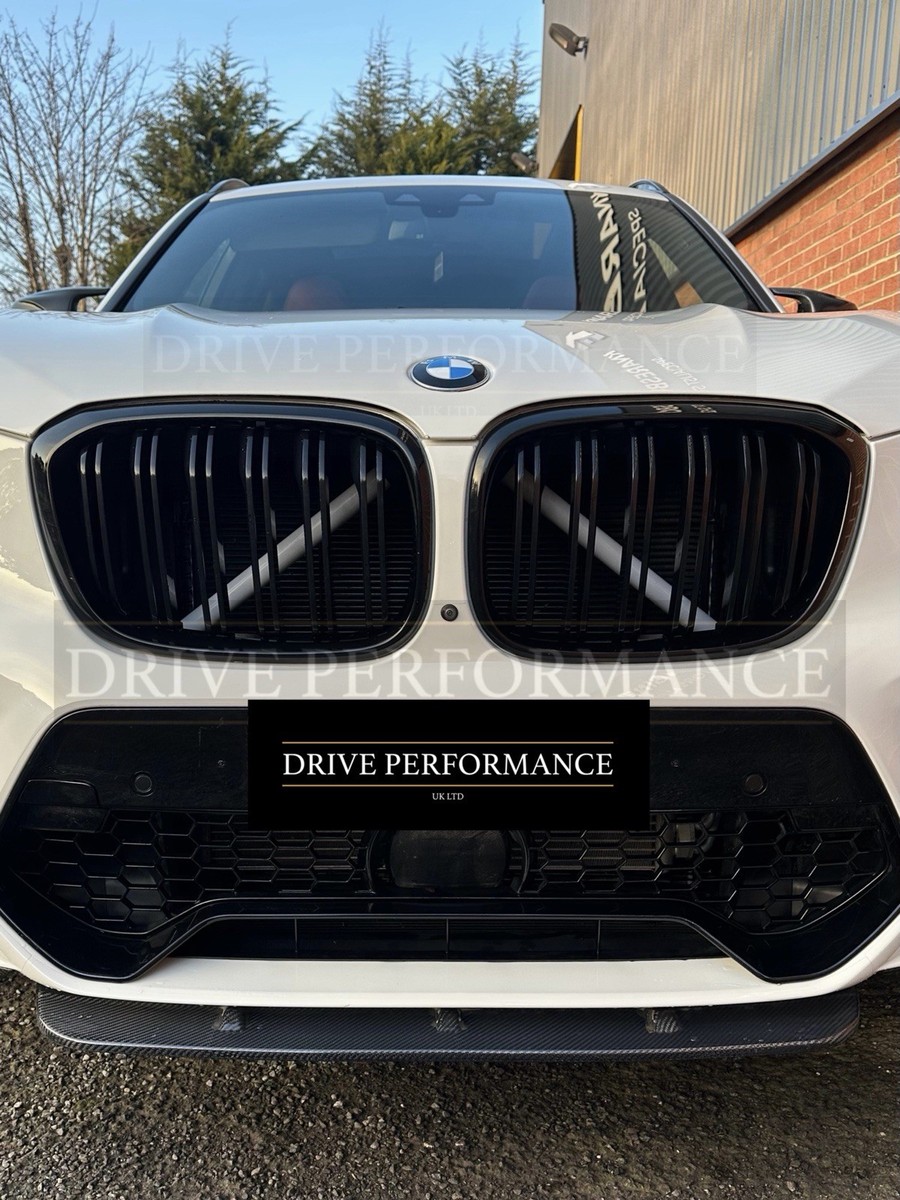 Front Grill Trim V Brace Bar White Fits BMW 7 Series G11 G12 G05