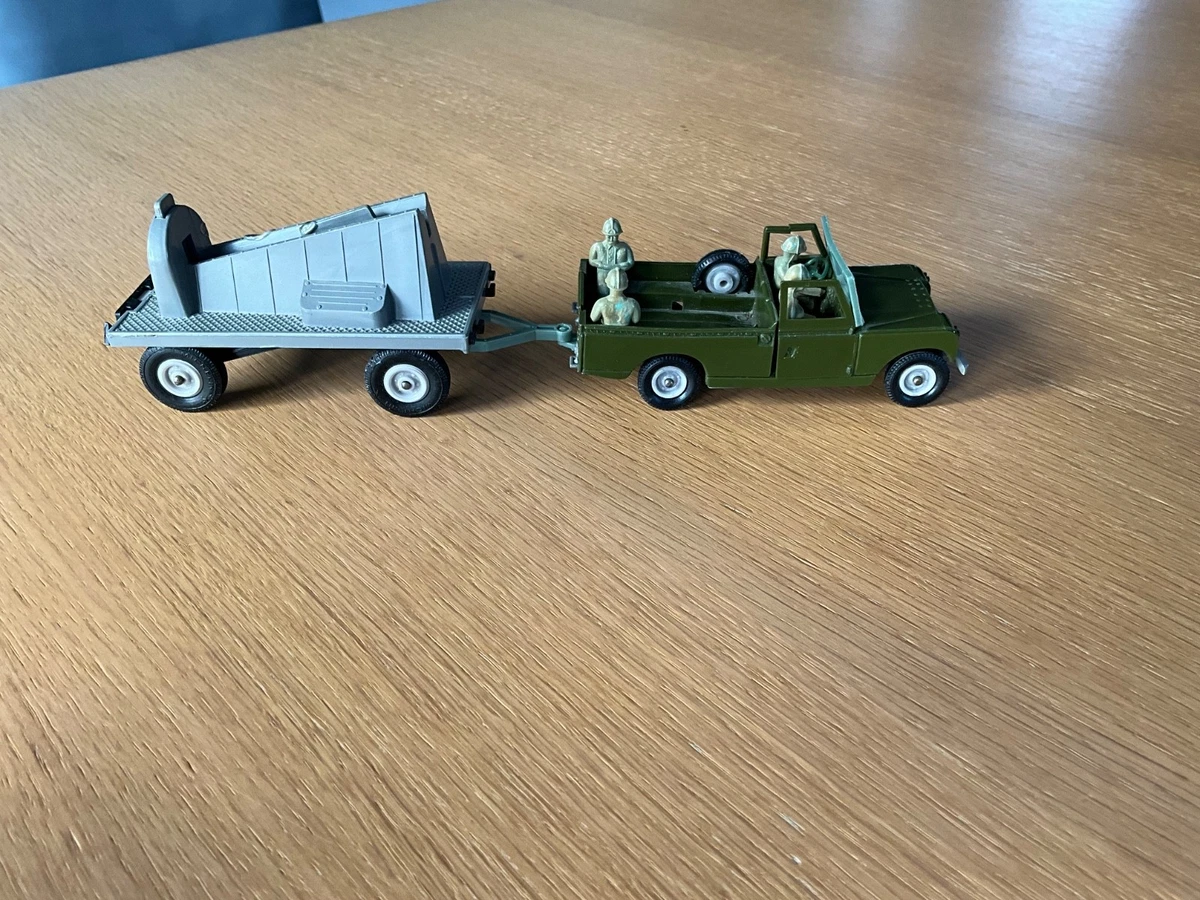 Norev 123 - Land Rover 109 Longue Militaire avec Remorque Lance-Missile 1/43
