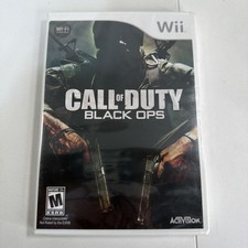 Nintendo Wii Call of Duty Black Ops Factory Sealed