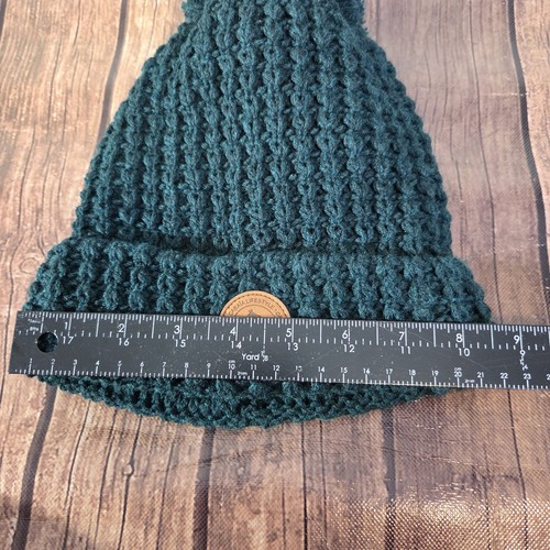 Cabaiai Beanie Hat Unisex OS Bandista Green Interchangeable Bobbles Not Included - Picture 2 of 10