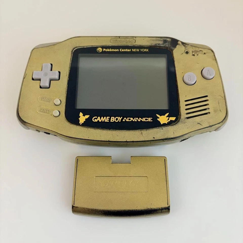 Nintendo Game Boy Advance Console Pokemon Center New York Limited Pikachu Used - Image 4 of 4
