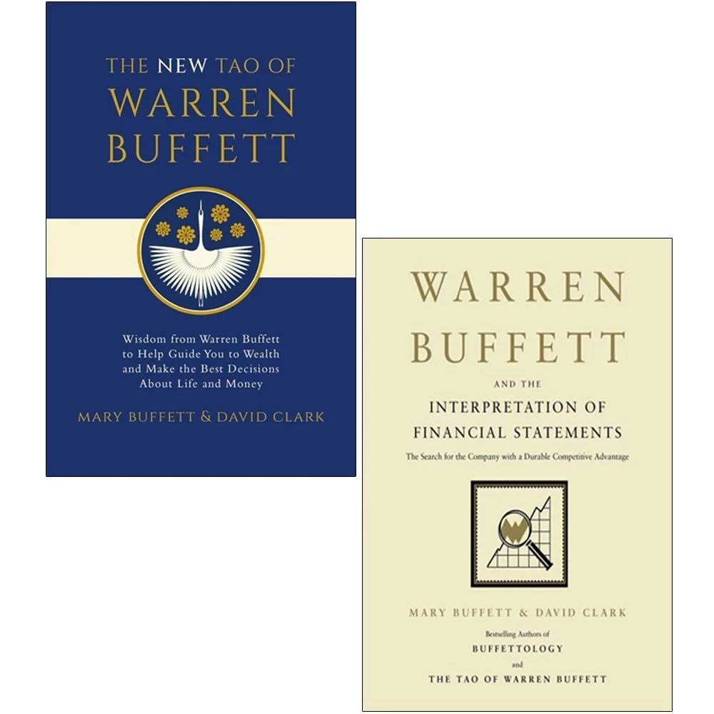 Mary Buffett 2 Books Collection Set Warren Buffett and the Interpretation of Fin