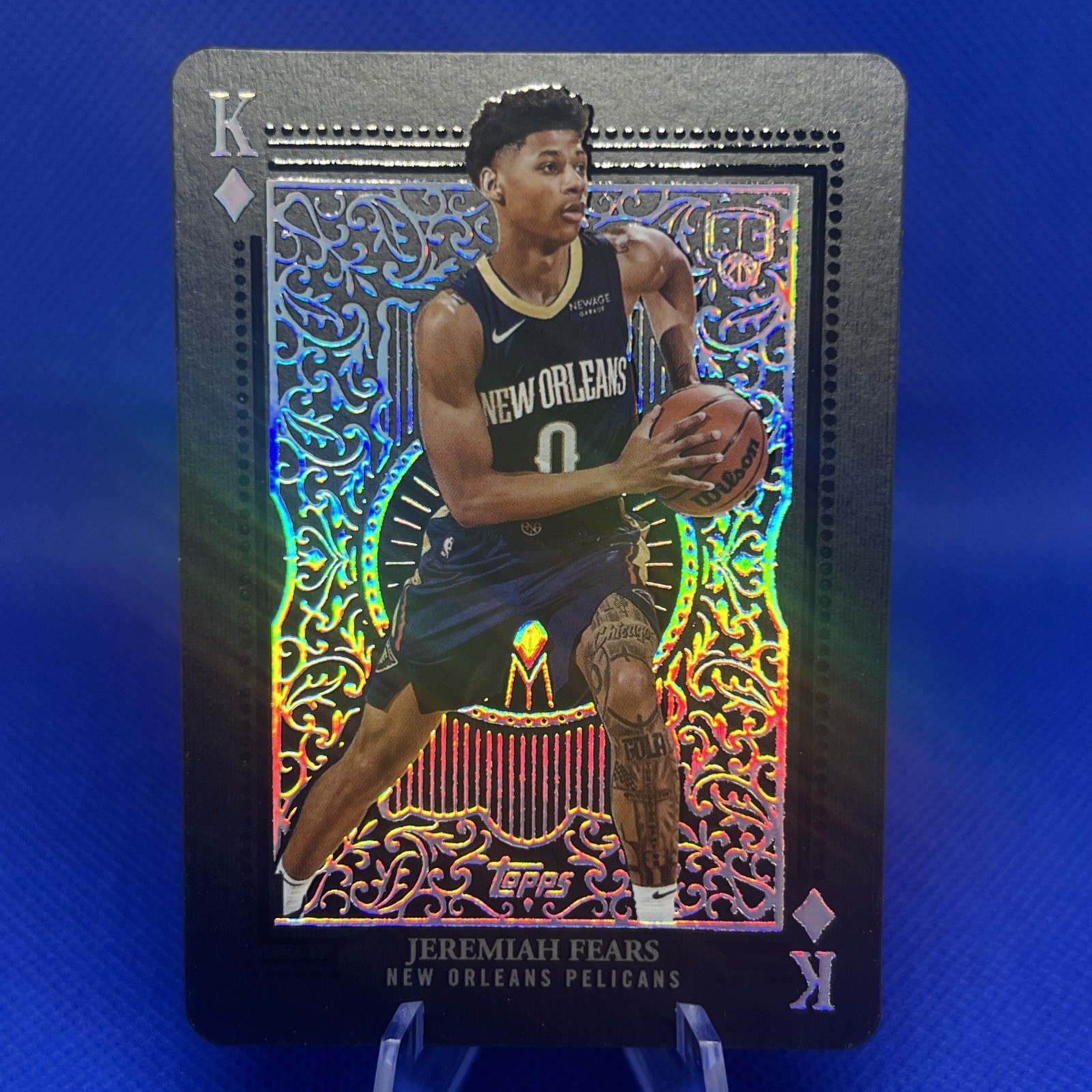 2025-26 Topps All Kings #AK-22 Jeremiah Fears RC Rookie SSP Case Hit Pelicans