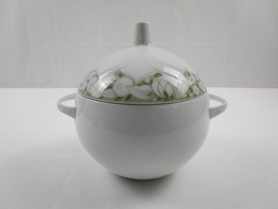 Rosenthal - Lotus Jade - Björn Wiinblad - Deckelterrine / ca. 22 cm