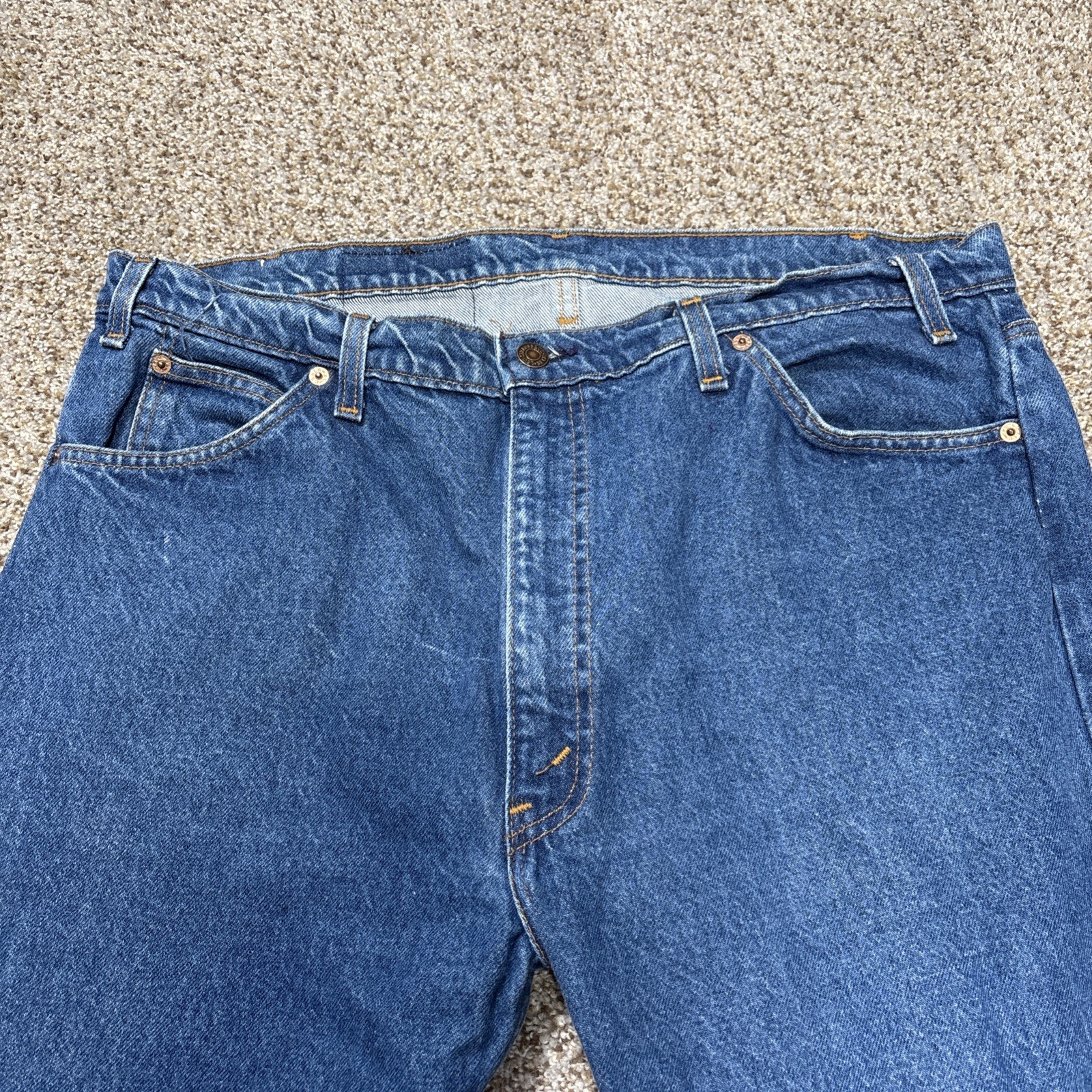 Vintage Levi's 505 Orange Tab Made in USA Jeans Mens 40x32 Measure 37x30.5 - View 2