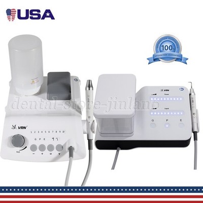 VRN Dental Ultrasonic Scaler With Bottle A8/DA20 LED Handpiece Fit EMS Cavitron